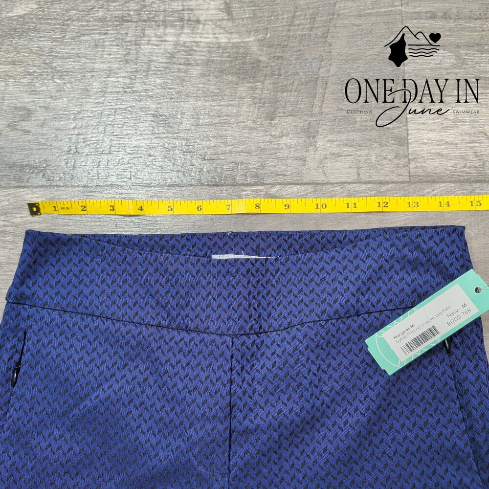 Margaret M Sylvia Slimmin Pants Size M - Picture 3 of 7